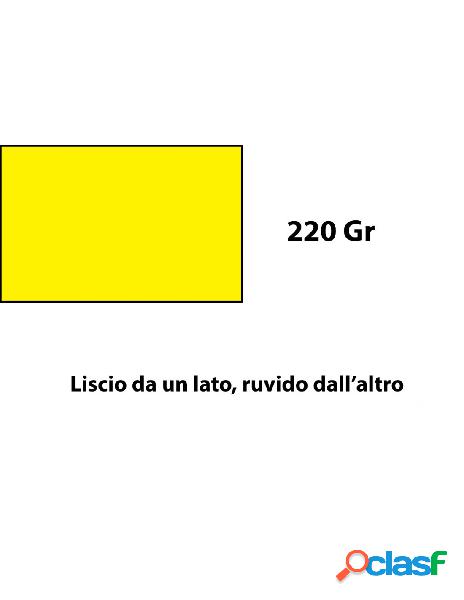 Fabriano - cartacrea elle erre giallo 35x50 cm 10 pezzi
