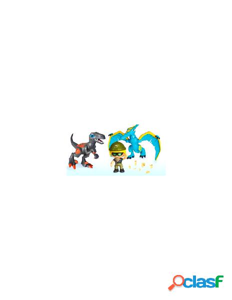 Famosa - playset famosa acn00010 action heroes dino pack