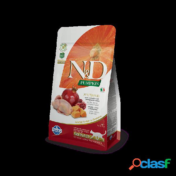 Farmina N&d - Farmina N&d Pumpkin Neutered Quaglia Zucca E