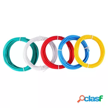 Filamento Penna 3D Multicolore - 1.75mm / 5m - 5 Rotoli