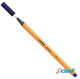 Fineliner Point 88 - tratto 0,4 mm - blu notte 22 - Stabilo