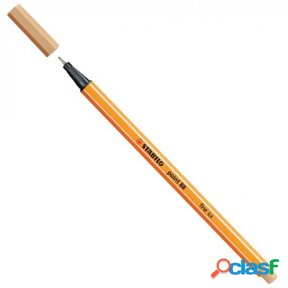 Fineliner Point 88 - tratto 0,4 mm - ocra chiaro 88 -