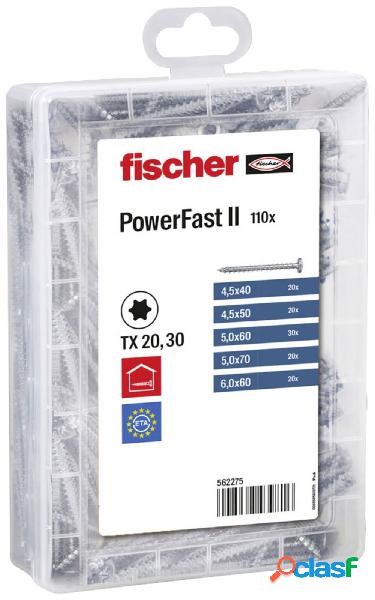 Fischer Meisterbox PowerFast II PH VG TX 562275 Assortimento