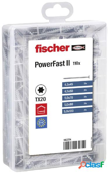 Fischer Meisterbox PowerFast II SK TG TX 562274 Assortimento