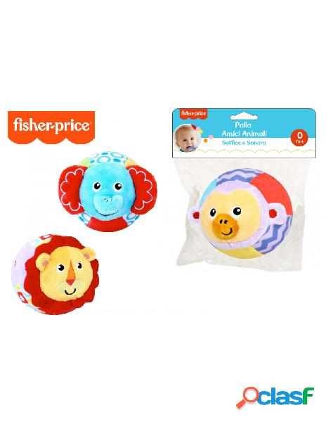 Fisher price - fp palla testa amici animali peluche