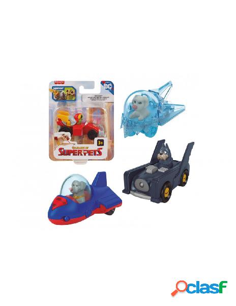 Fisher price - super pets dc veicoli e cuccioli