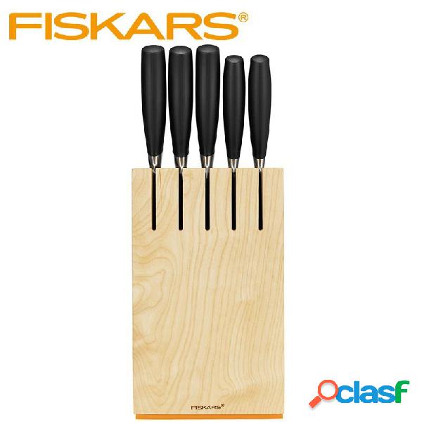Fiskars FunctionalForm+ Ceppo 5 Coltelli