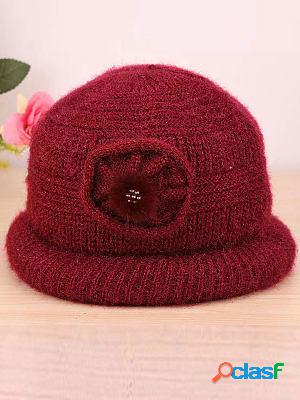 Fleece Warm Handmade Wool Knitted Hat
