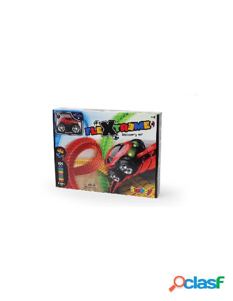 Flextreme discovery set pista 184 pz (4,4m) + 1 auto cm. 10