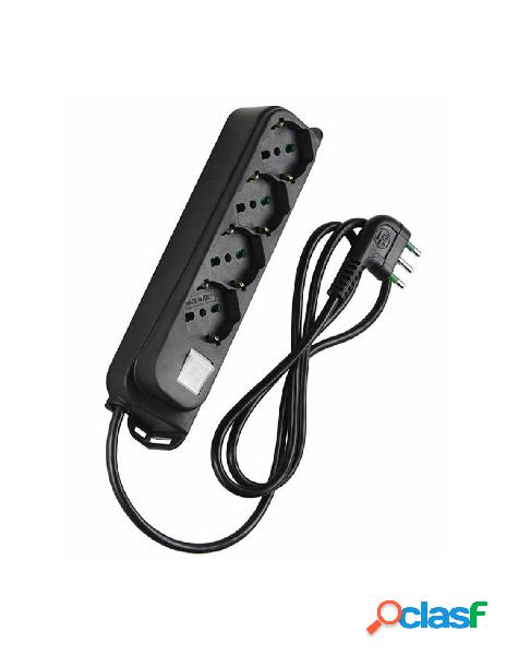 Fme - multipresa 4 posti schuko con interruttore e cavo 1,5m