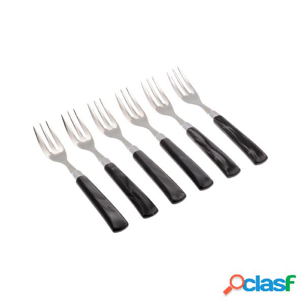 Forchettine da Dolce set da 6 pezzi GIADA in acciaio inox