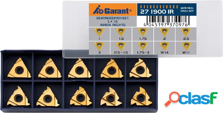 GARANT - Set di inserti per filettatura Dim. 16 HB7010