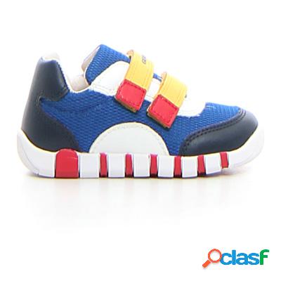 GEOX Iupidoo sneakers - blu giallo rosso