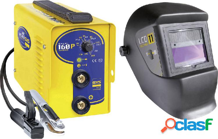 GYS 160P Saldatrice inverter 10 - 160 A incl. Accessori