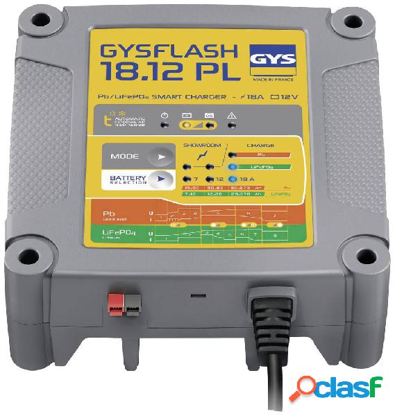 GYS GYSFLASH 18.12 PL 026926 Caricatore automatico 12 V 18 A