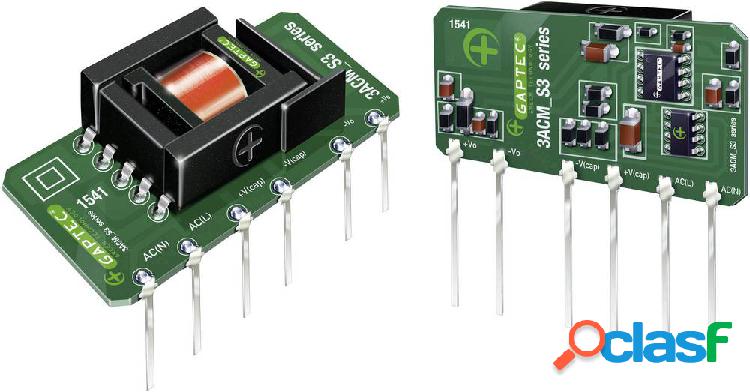 Gaptec 3ACM_09S3 Alimentatore AC / DC open frame 9 V/DC 3 W