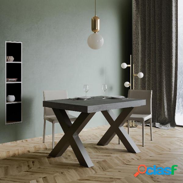 Garamond - Tavolo allungabile da pranzo moderno in legno e