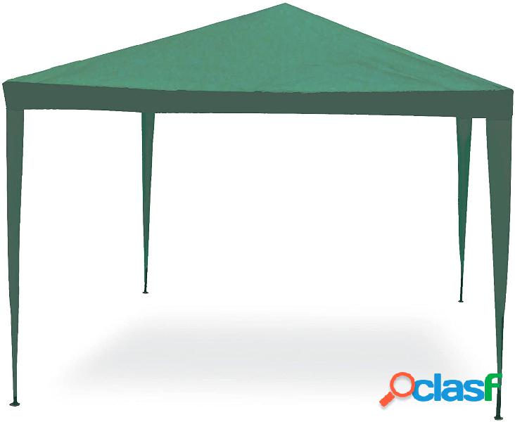 Gazebo da giardino struttura in acciaio colore verde - varie