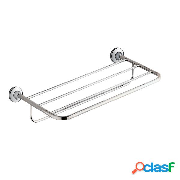 Gedy Ascot mensola portasciugamani doppia acciaio inox e