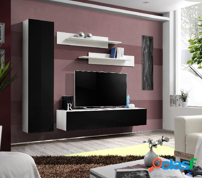 German - Parete attrezzata design pensili sospesi - vari