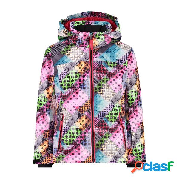 Giacca Junior Cmp (Colore: begonia-titanio, Taglia: 12Y)