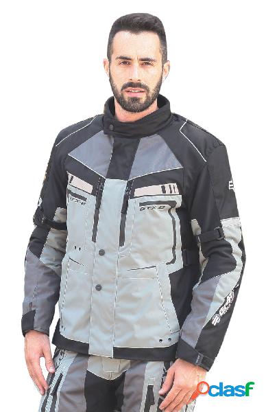 Giacca moto Befast Touring GTX-8 Nero Grigio