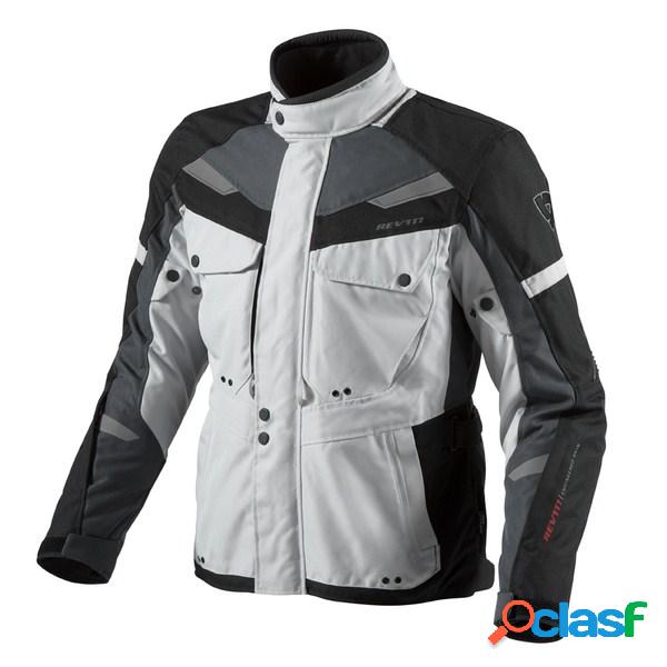 Giacca moto Revit Safari Antracite Argento