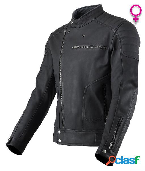 Giacca moto donna pelle Vand Horizon Lady Nero