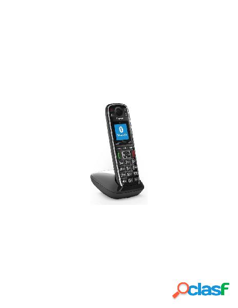 Gigaset - cordless gigaset senior e720 bluetooth black