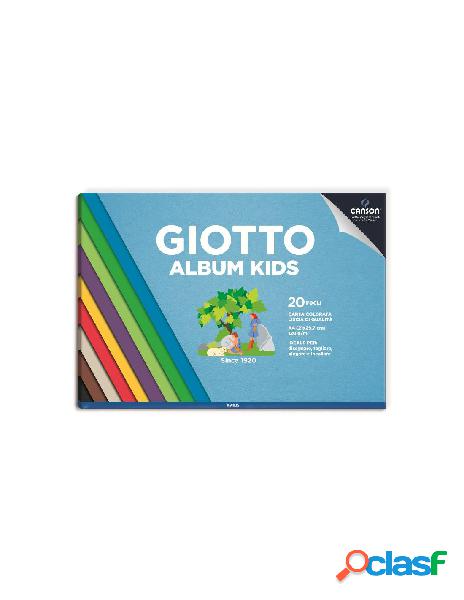 Giotto album kids album a4 20 fogli 120 g/m2 colori