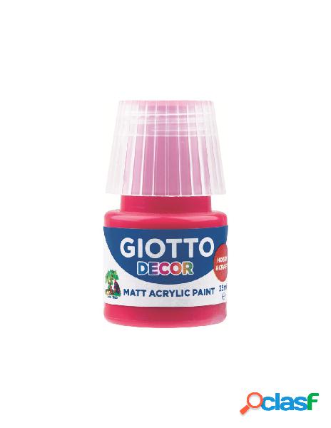 Giotto decor acrylic effetto opaco - 25 ml in confezione