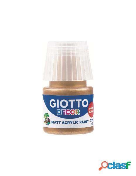 Giotto decor acrylic effetto opaco - 25 ml in confezione