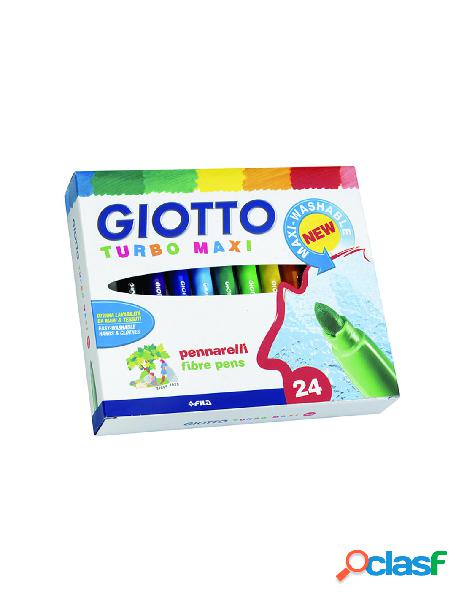 Giotto - pennarelli giotto turbo maxi 24 pezzi