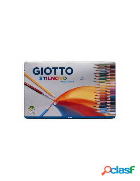 Giotto stilnovo acquarellscatola in metallo 36 pz