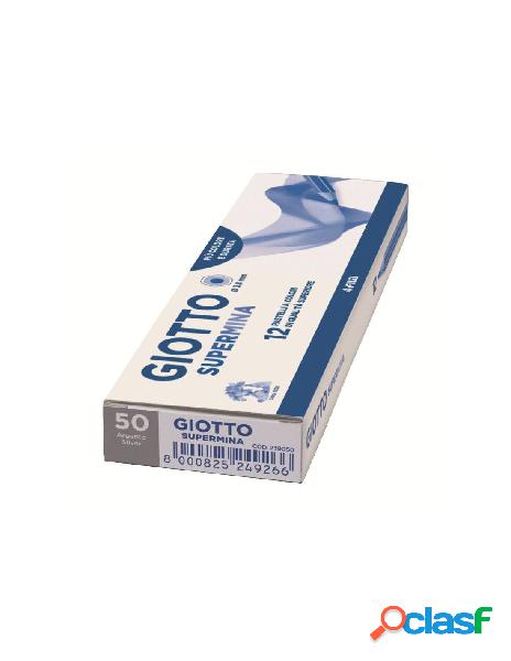 Giotto supermina argento - diametro mina 3,8mm - confezione