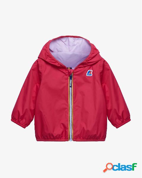 Giubbino E. Jacques Plus.2 rosso ciliegia reversibile in