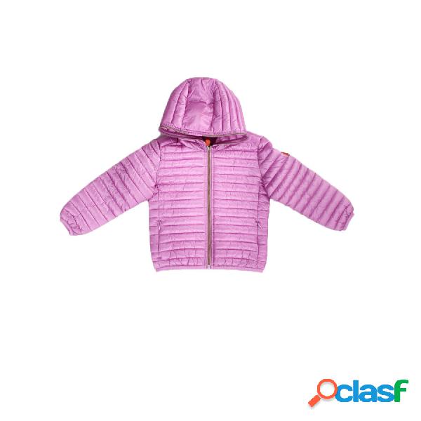 Giubbotto Bambina SAVE THE DUCK Lilla Con cappuccio