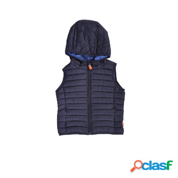 Giubbotto Bambino SAVE THE DUCK Blu Smanicato