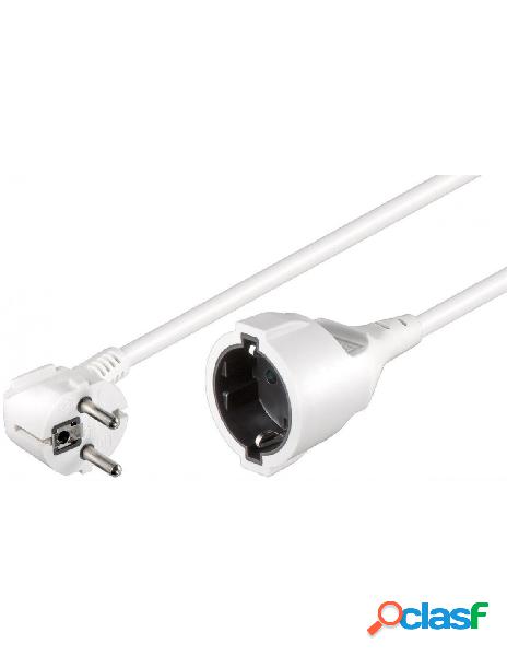 Goobay - cavo alimentazione schuko maschio angolato /