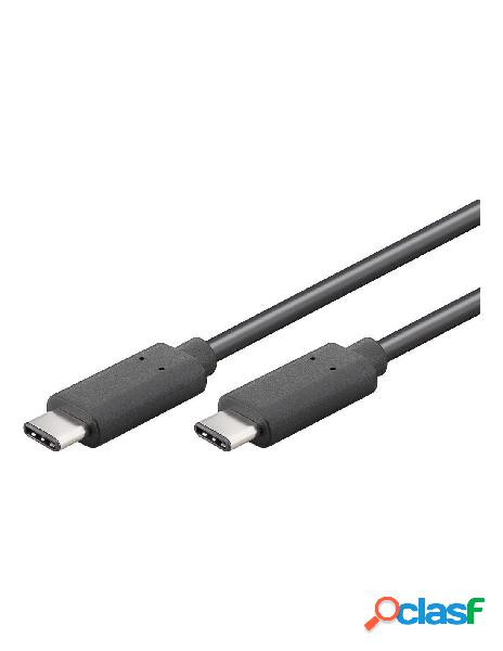 Goobay - cavo superspeed usb-c maschio / usb-c maschio 50cm