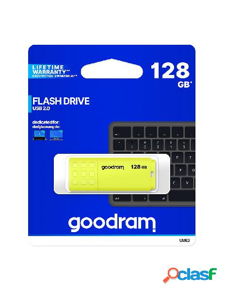 Goodram - pendrive goodram 128gb ume2 yellow usb 2.0 -