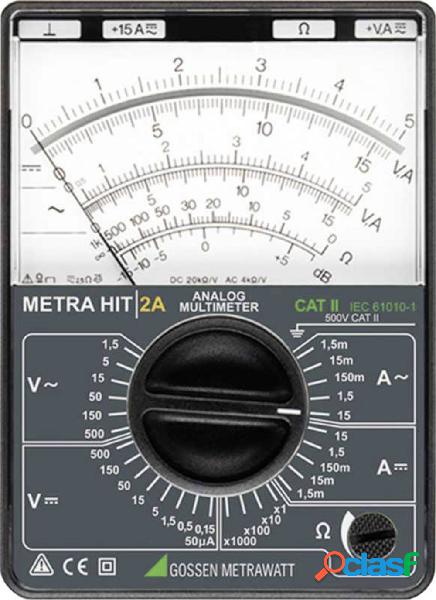 Gossen Metrawatt METRAHit 2A Multimetro portatile analogica