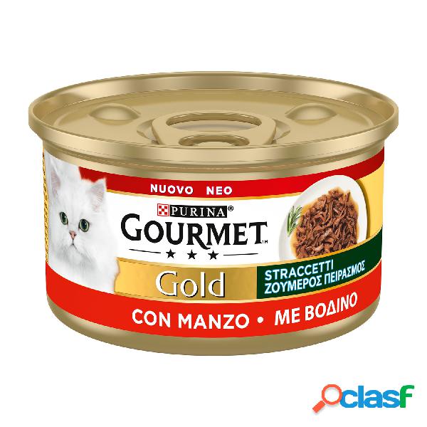 Gourmet Gold con Sfilaccetti di Manzo 85gr