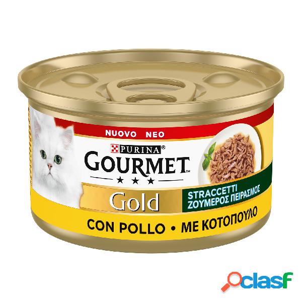 Gourmet Gold con Sfilaccetti di Pollo 85gr