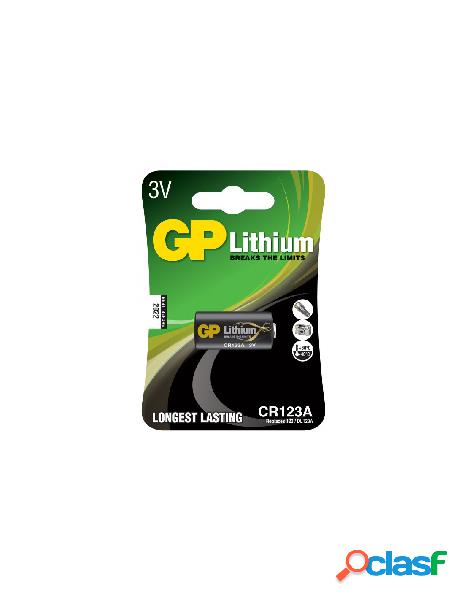 Gp batteries - blister 1 batteria al litio cr123a