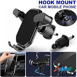 Gravity car phone holder for car air vent 360 rotation car