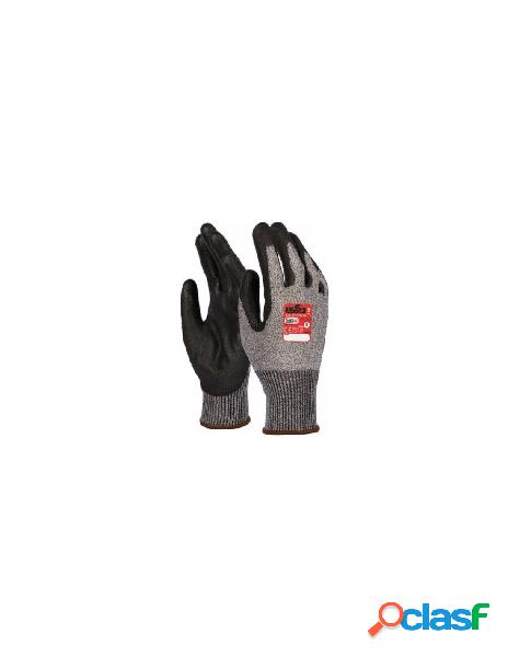 Guanti lavoro issaline 7254 cut catch 4d grigio e nero