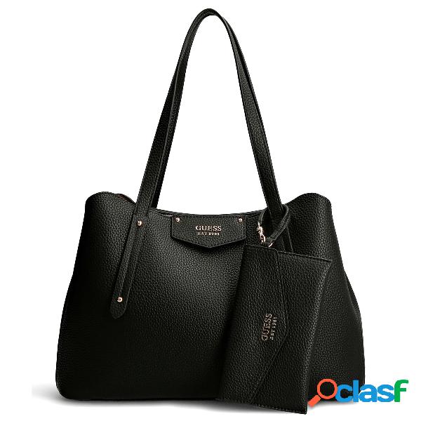 Guess ECO BRENTON GIRLFRIEND SATCHEL BLA HWEVG839009 BLA