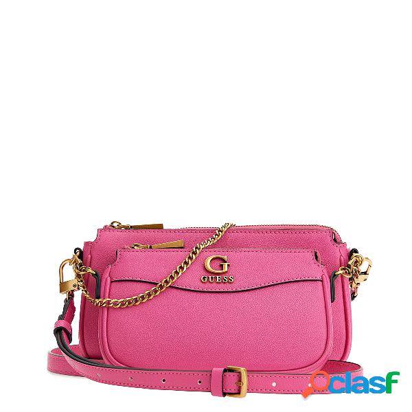 Guess NELL DOUBLE POUCH CROSSBODY FUC HWVB8678700 FUC