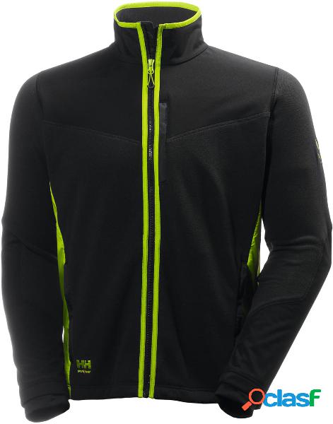 HELLY HANSEN - Giacca in pile MAGNI nero / lime